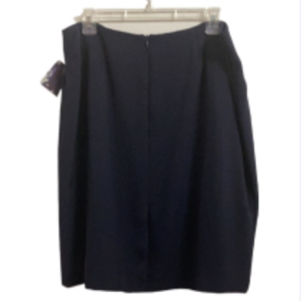 NWT Kim Rogers Dark Navy Pencil Skirt Size:  16